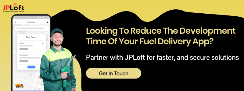 Fuel Delivery App Development CTA